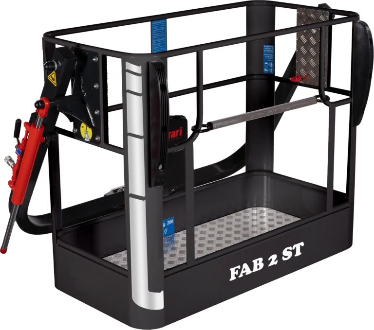 FAB 2 ST - Cestello porta operatore biposto in acciaio - <u>NON</u> conforme CE